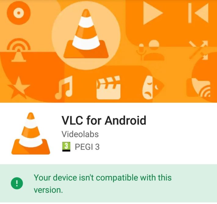 VLC kan inte längre installeras från Google Play på nyare Huawei-telefoner