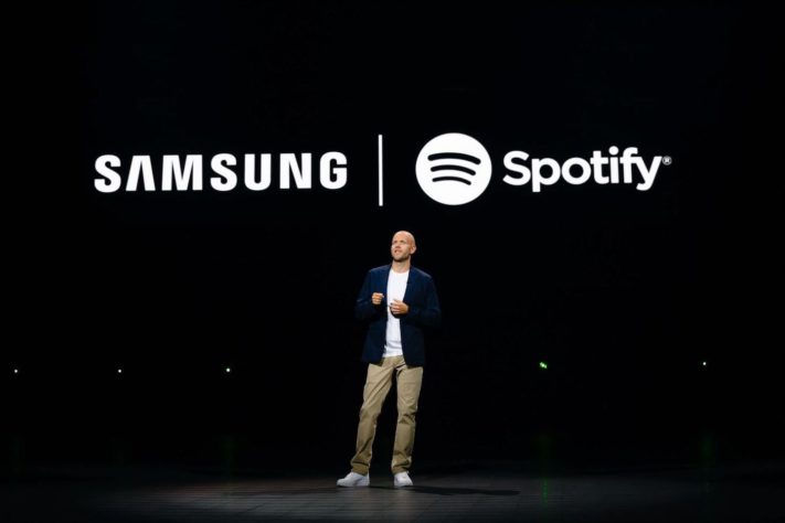 Samsung och Spotify tillkännager samarbete