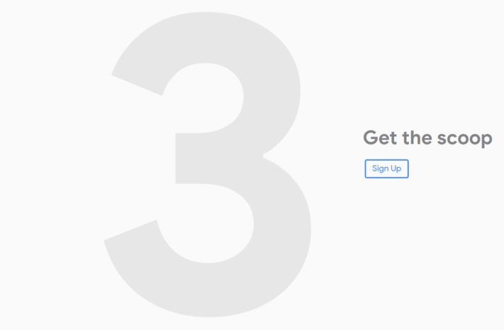 Första aptitretaren för Google Pixel 3