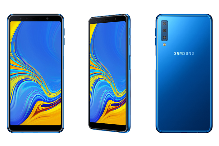 Samsung introducerar Galaxy A7 med tre bakre kameror