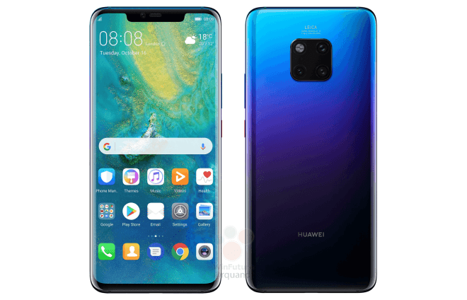 Stor läcka kring kameramonstret Huawei Mate 20 Pro