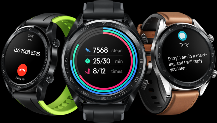 Högupplösta smartklockan Huawei Watch GT kan hålla igång i en månad
