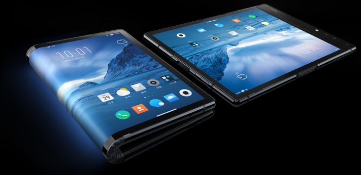 FlexPai är världens första kommersiella telefon med vikbar skärm