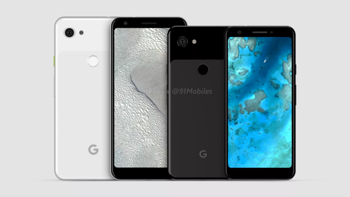 Ryktesbilder på Google Pixel 3 Lite och Pixel 3 Lite XL