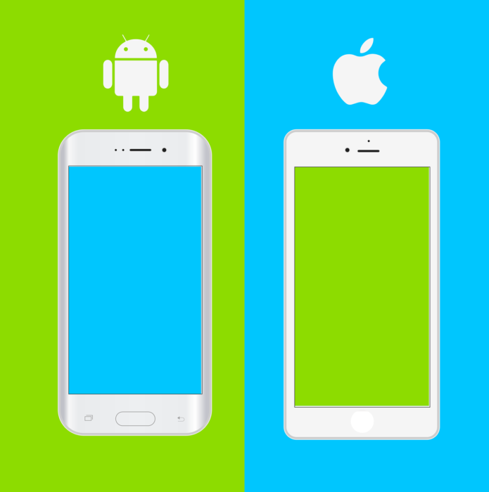 Android- och IOS-användare håller fast vid sina system: över 90 % väljer samma plattform