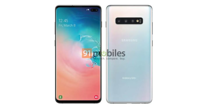 Ny bild på vad som påstås vara Samsung Galaxy S10 Plus läcker ut