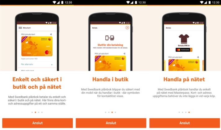 Swedbank och Sparbankerna lanserar betaltjänst med stöd för kontaktlösa betalningar