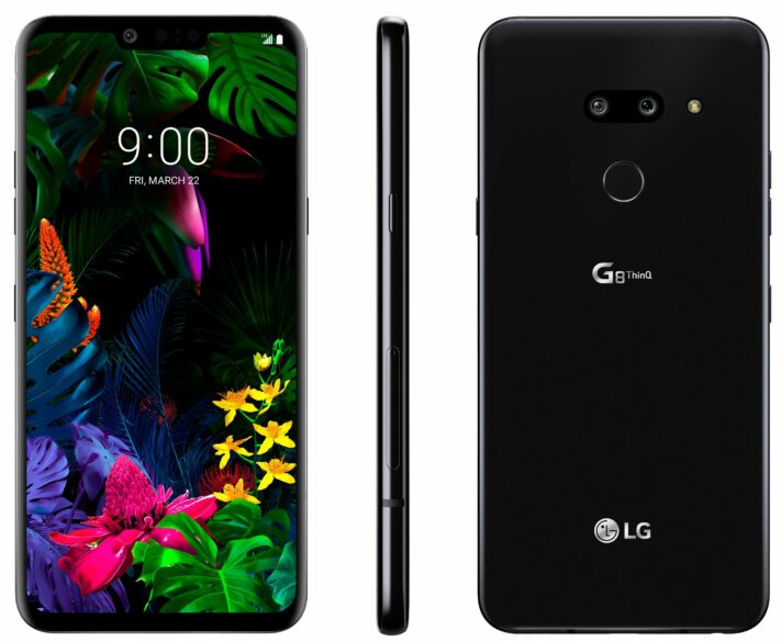 Skarp pressbild på LG:s nya flaggskepp G8 ThinQ