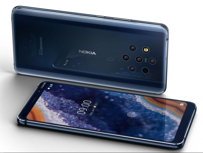 HMD lanserar Nokia 9 PureView med fem bakre kameror