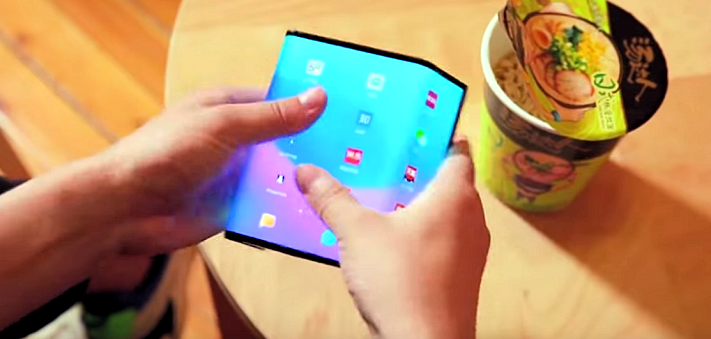 Xiaomis vikbara smartphone visas upp i ny video