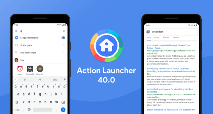 Här är nyheterna i Action Launcher 40