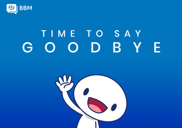 BlackBerry Messenger läggs ned 31 maj