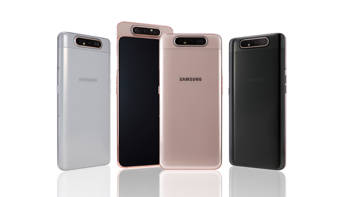 Samsung presenterar Galaxy A80, en bjässe med en ovanlig kameralösning