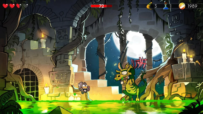 Retrospelet Wonder Boy: Dragon’s Trap nu i Google Play