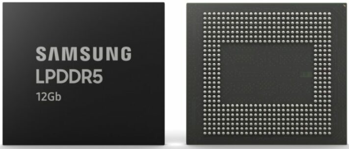 Samsung börjar massproducera 12Gb LPDDR5 – snabbare minne för mobiler