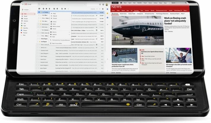 Fxtec Pro1 är skapad för tumvalsen, har fysiskt QWERTY