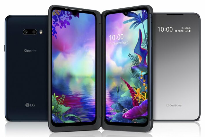 LG G8X har skal som ger telefonen dubbla skärmar