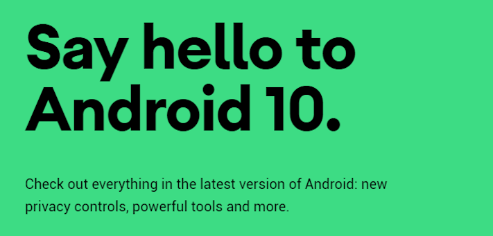 Google släpper skarpa Android 10 för Pixel-serien