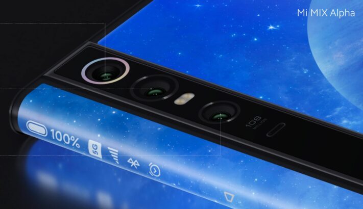 Xiaomi Mi Mix Alpha har 108MP-kamera och skärm som sträcker sig till bakstycket