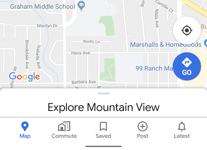 Google testar nytt gränssnitt i Maps utan sidomeny