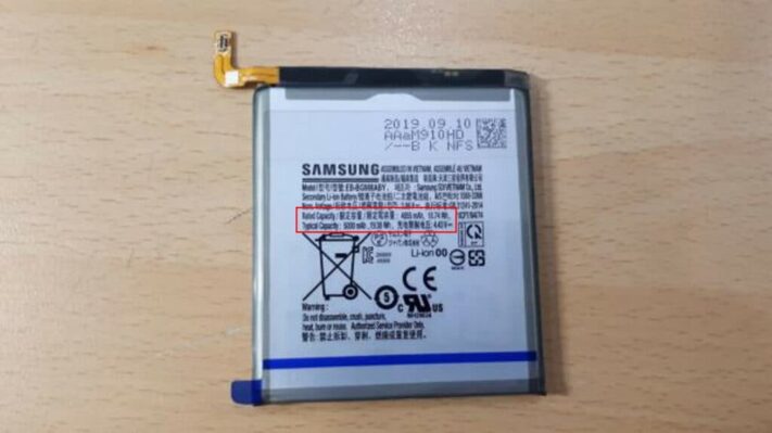 5000mAh för Samsung Galaxy S11 Plus?