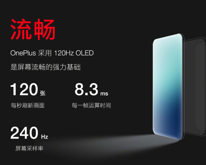 OnePlus kommer ta klivet till 120Hz uppdateringsfrekvens