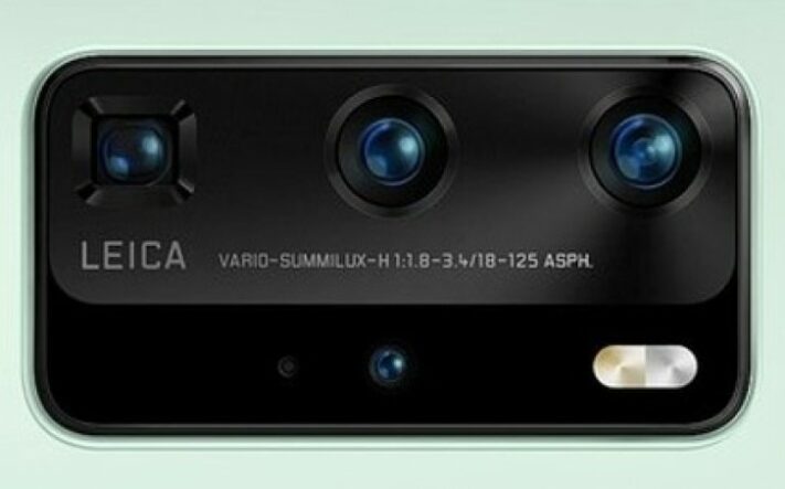 Påstådda bilder på Huawei P40 Pro