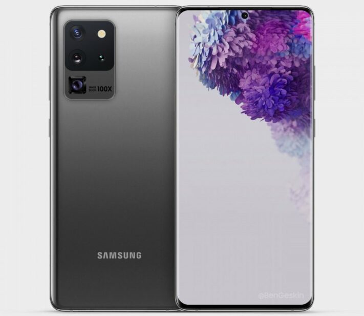 Så här ser Samsung Galaxy S20 Ultra ut enligt senaste ryktena
