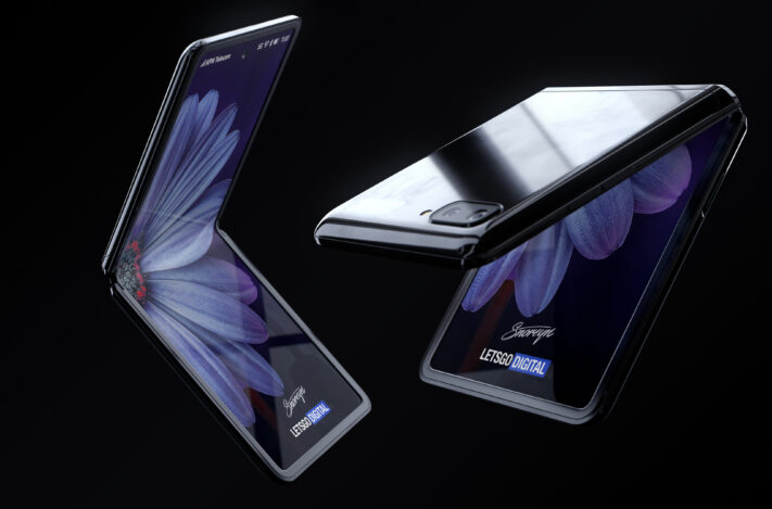 Konceptbilder på Samsung Galaxy Z Flip