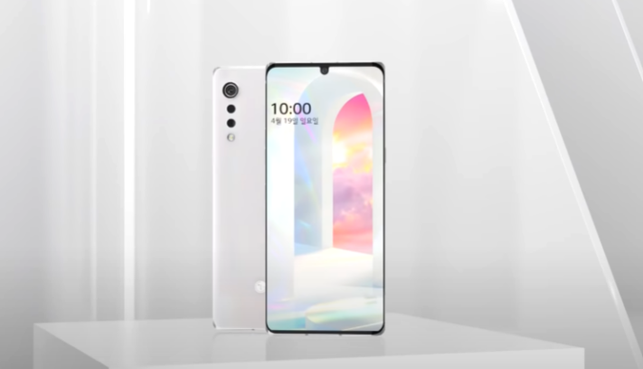 LG visar upp designen för nya telefonen Velvet