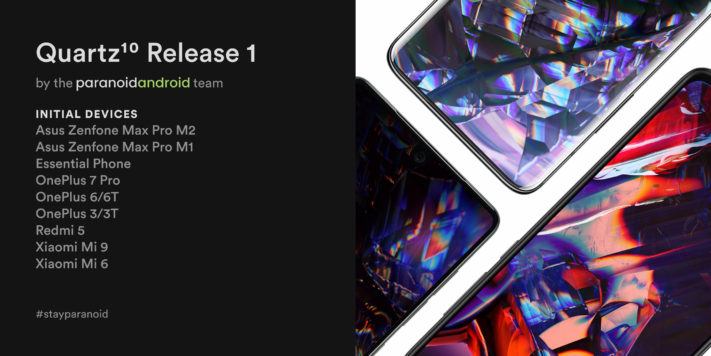 Paranoid Android släpper en stabil ROM baserad på Android 10