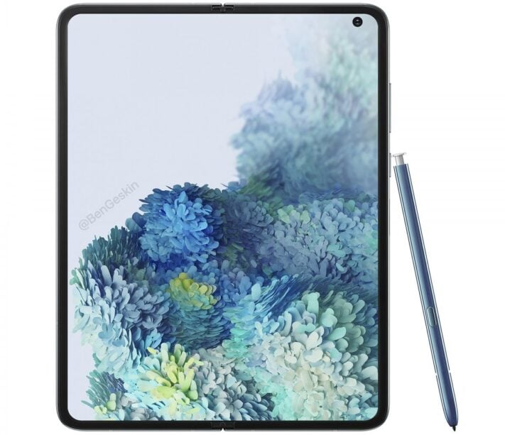 Rykte om Samsung Galaxy Fold 2 nämner S Pen, 120Hz