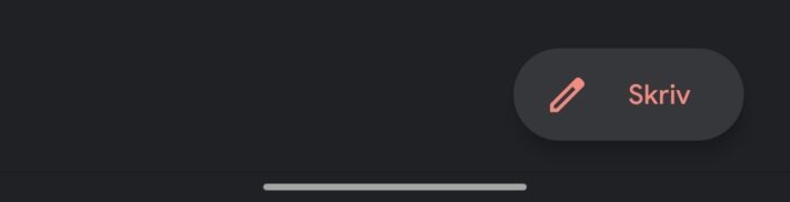 Gmail-appen får ny knapp för att skapa nytt mejl