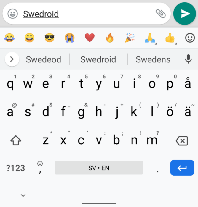 Fler får tillgång till emoji-raden i Gboard