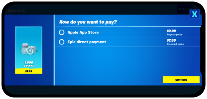 Epic Games får Fortnite bannlyst med flit, stämmer Apple och Google