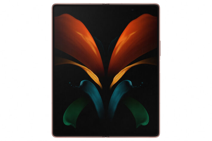 Samsungs vikbara Galaxy Z Fold 2 visas upp i video