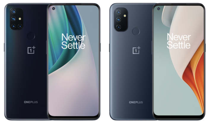 OnePlus introducerar två nya Nord-modeller: N10 5G och N100