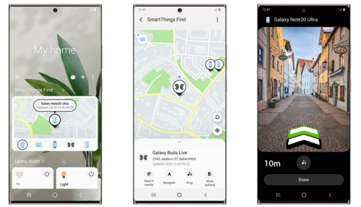 Samsung lanserar SmartThings Find, hittar borttappade mobiler