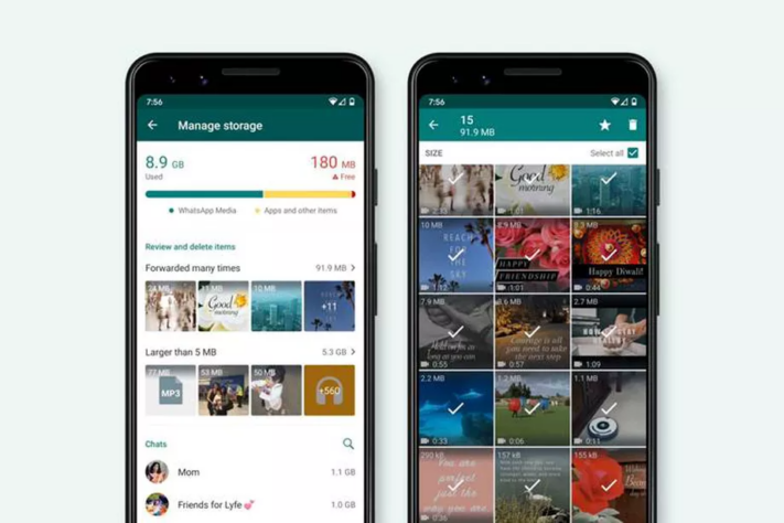 WhatsApp gör om sin lagringshantering