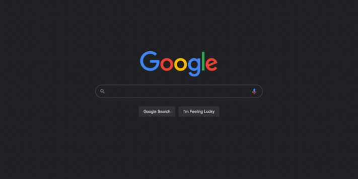Google testar mörkt tema för sökmotorn på webben