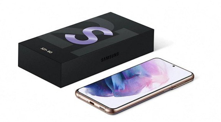 Ingen laddare med Samsung Galaxy S21