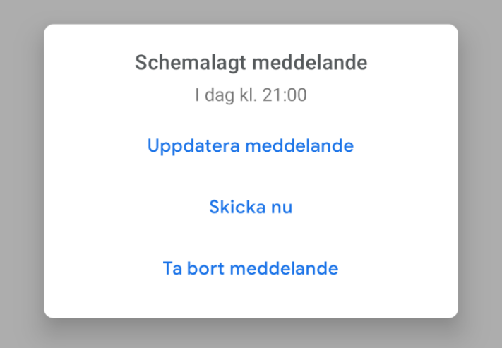 Fler får tillgång till schemalagda meddelanden i Google Messages