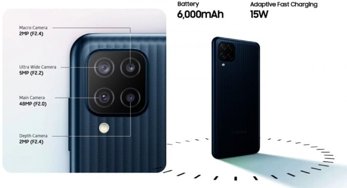 Samsung presenterar Galaxy M12 med 6000mAh