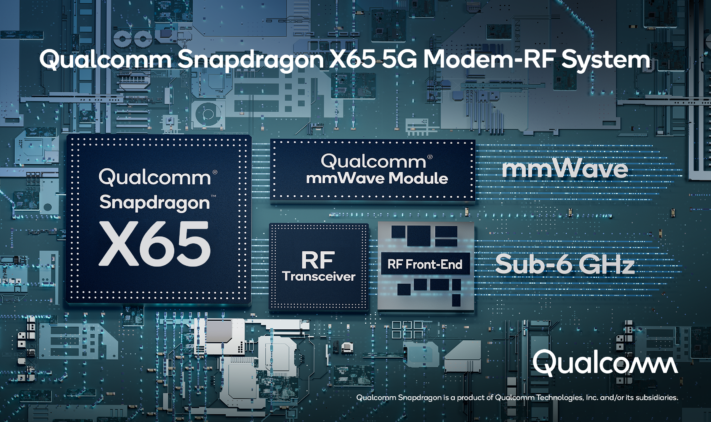 Qualcomm presenterar nya 5G-modemet X65