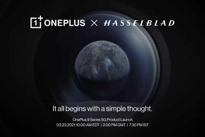 OnePlus 9 presenteras 23 mars, har kameror i samarbete med Hasselblad