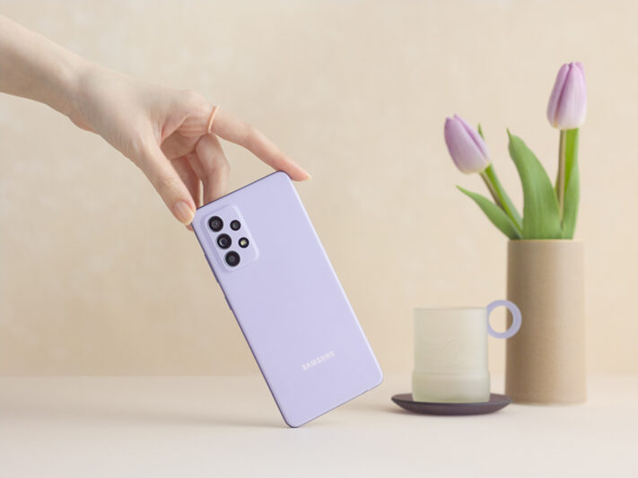 Samsungs mellansegment gör framsteg genom Galaxy A52