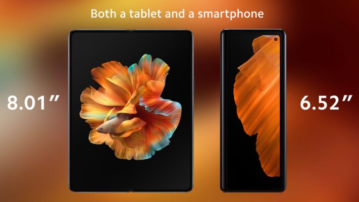 Xiaomi presenterar Mi Mix Fold, sin första vikbara telefon