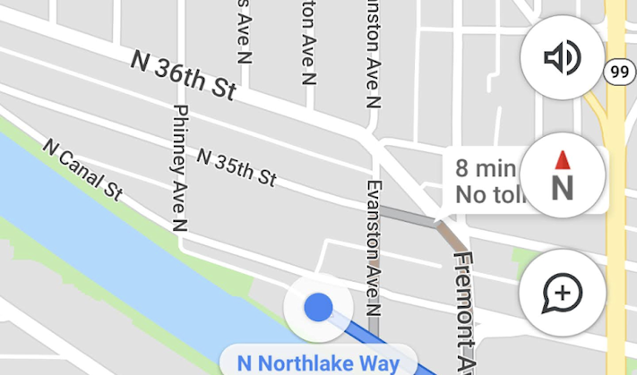 Google Maps får tillbaka sin kompass