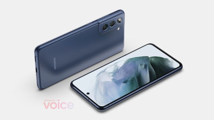 Bilder på Samsung Galaxy S21 FE visar en bekant design