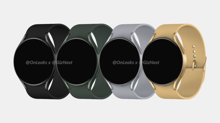 Rykte: Renderade bilder visar designen för Galaxy Watch Active 4